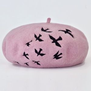 New Rose Pink Beret